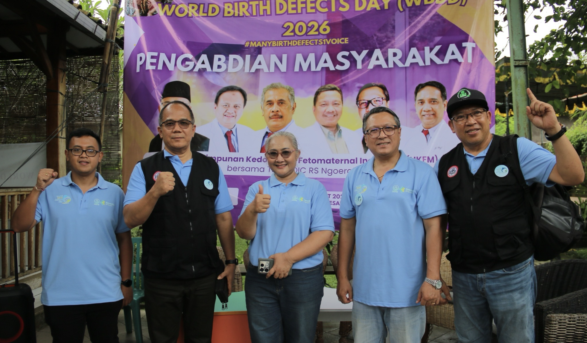 Kolaborasi tenaga kesehatan dan mitra menjadi fondasi pelaksanaan kegiatan