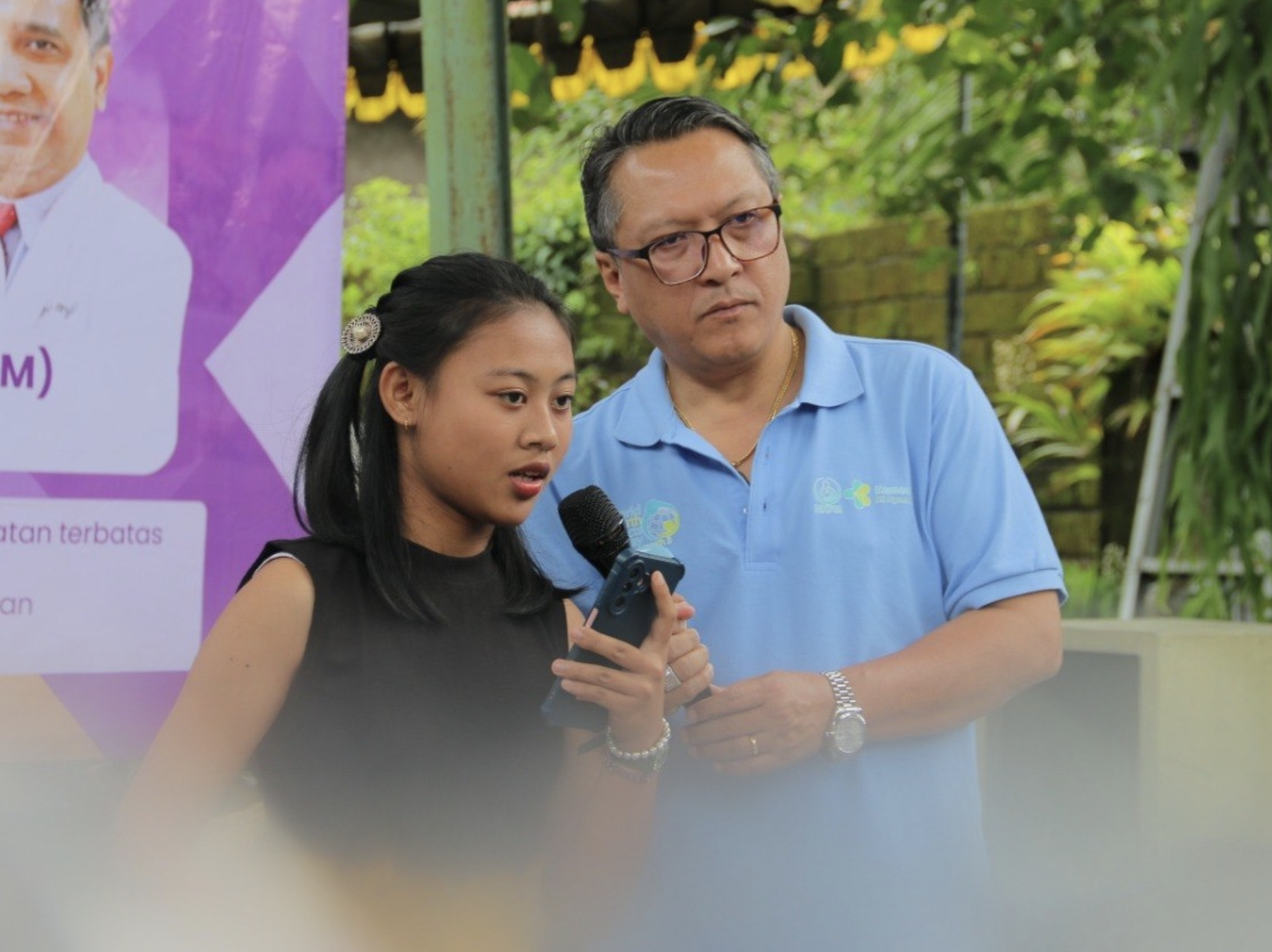 Interaksi edukatif memberi ruang bagi penerima manfaat untuk menyampaikan pengalaman dan kebutuhannya